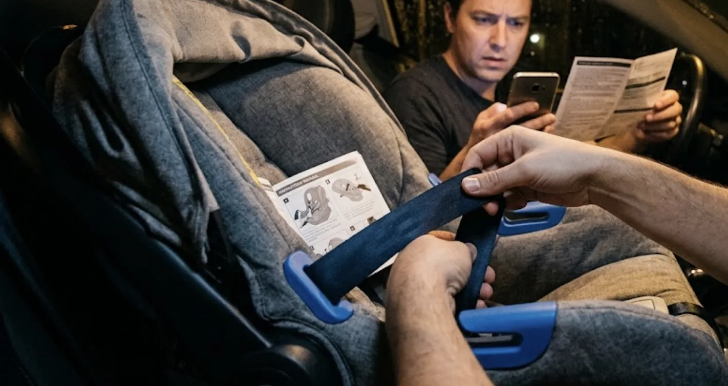 Comment installer un siège auto avec une ceinture de sécurité ? Guide complet non-Isofix