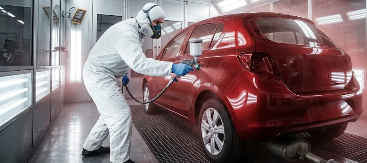 Prix peinture complète voiture au black : tarifs 2026