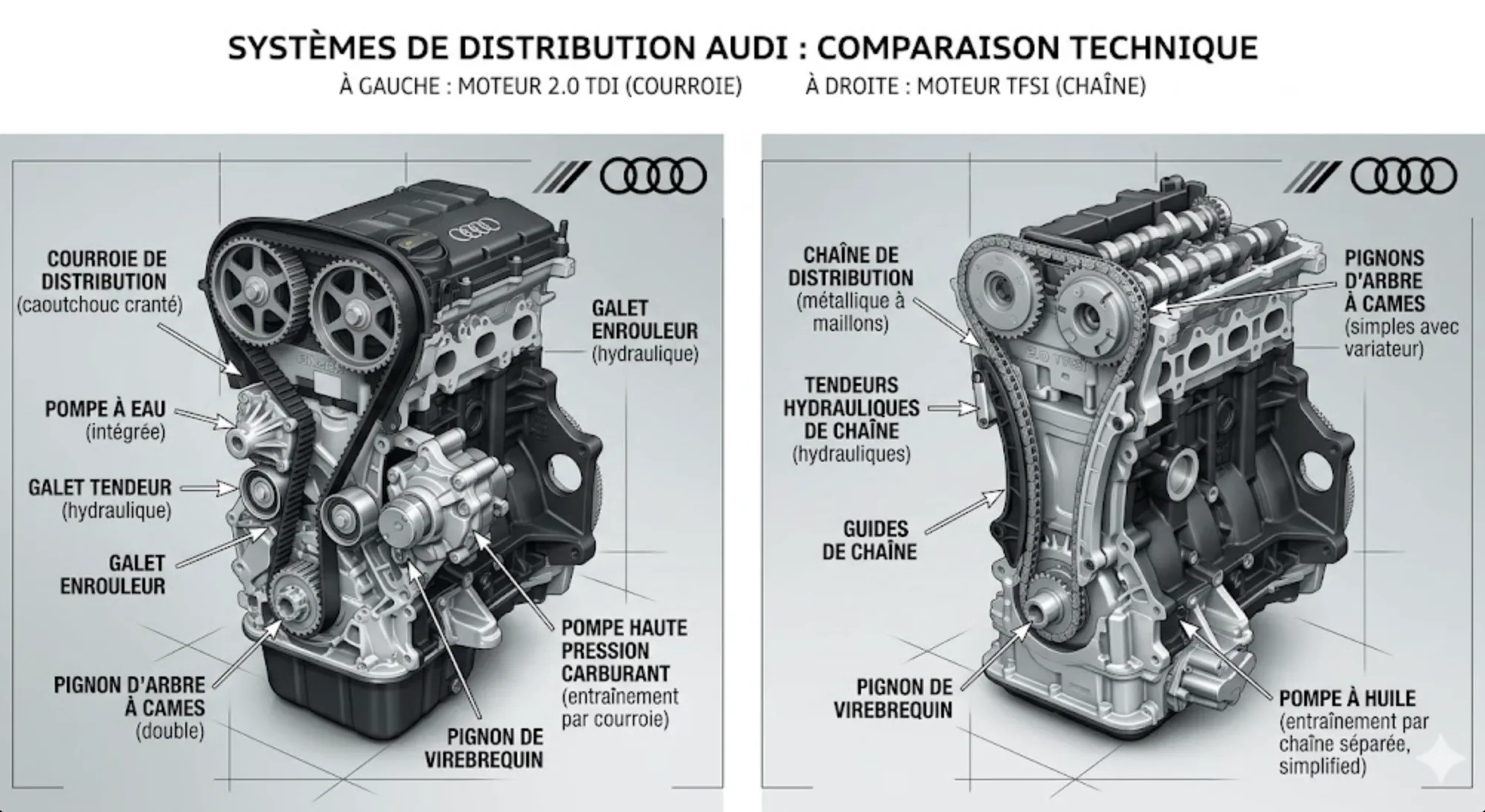 Quand changer courroie de distribution Audi Q3 2.0 TDI 150 ?