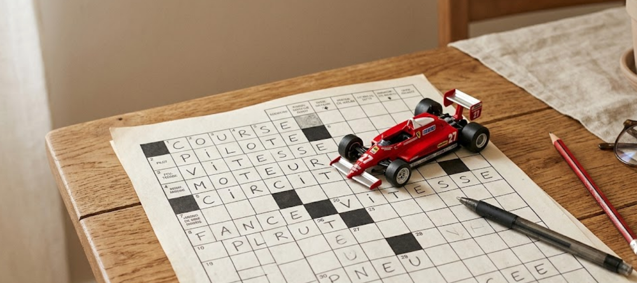 Voiture de Course en Mots Fléchés : Toutes les Solutions