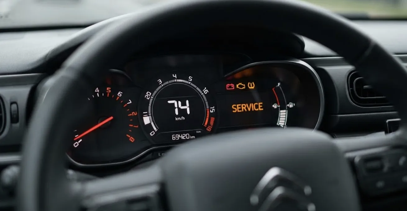 Voyant service Citroën C3 : signification, causes, solutions